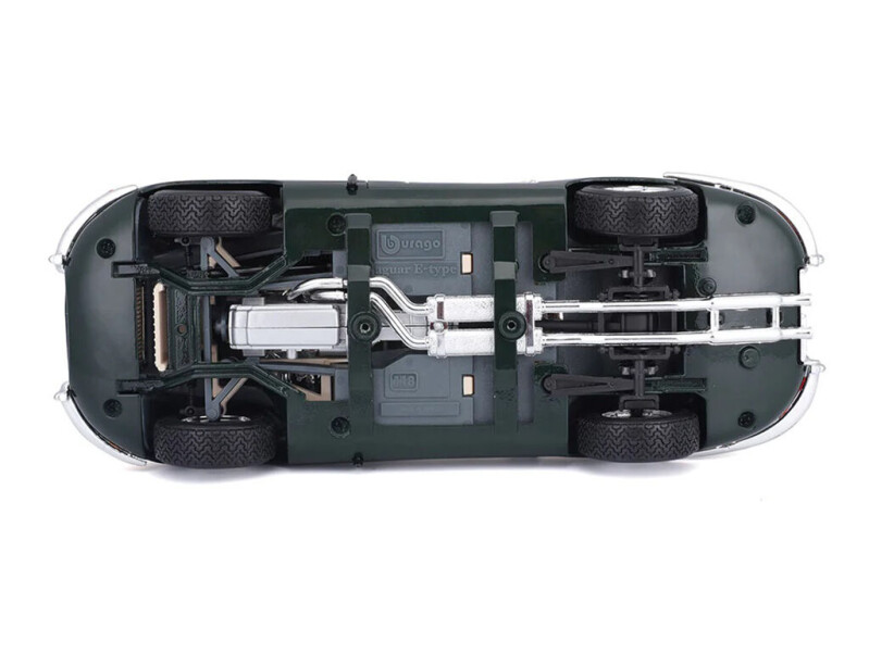 Bburago Jaguar E Cabriolet 1961 1:18 zelený